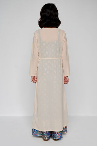 Embellished Solid Shrug, Beige, image 4